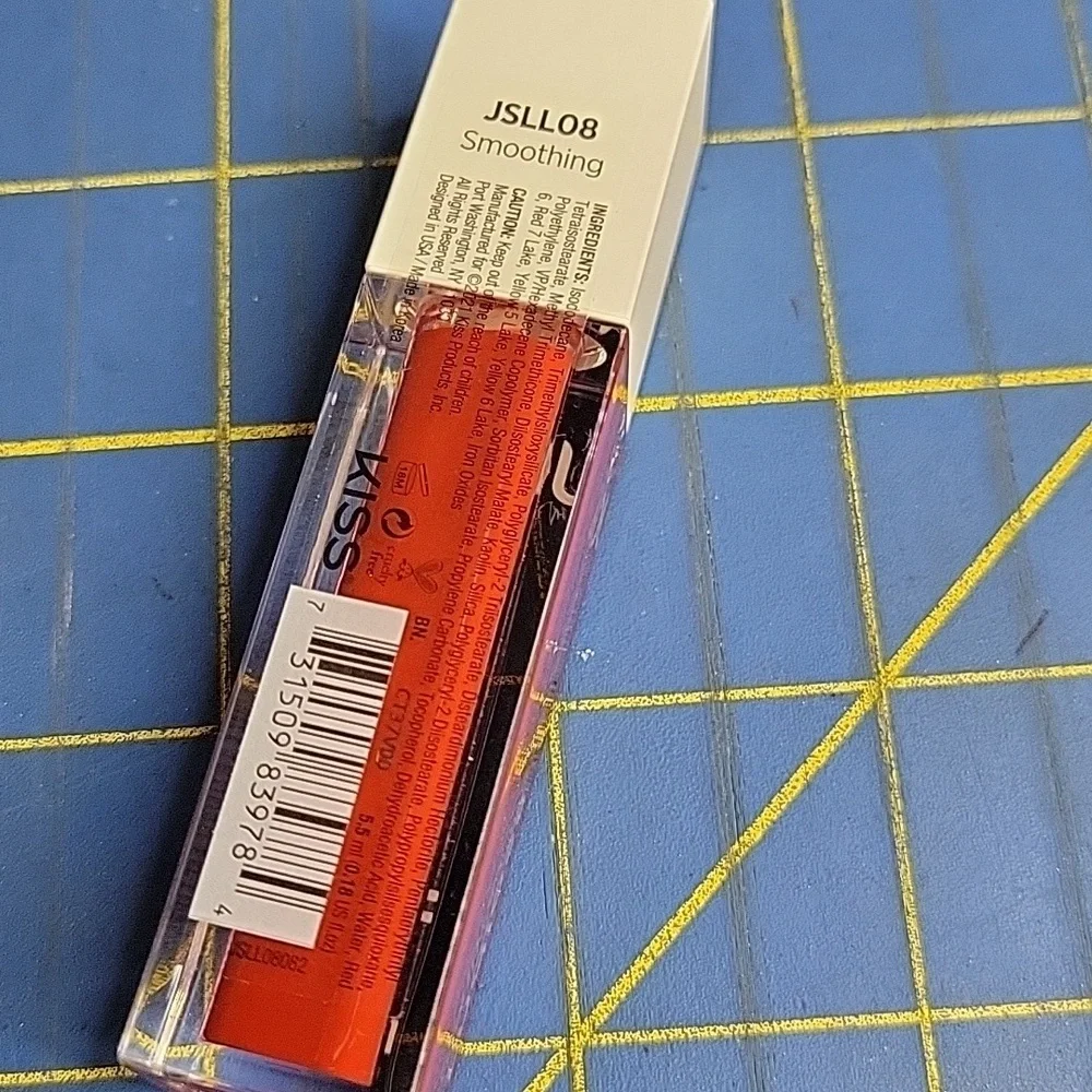 JOAH Smoothing Lip Color - Bold Red JSLL08 New